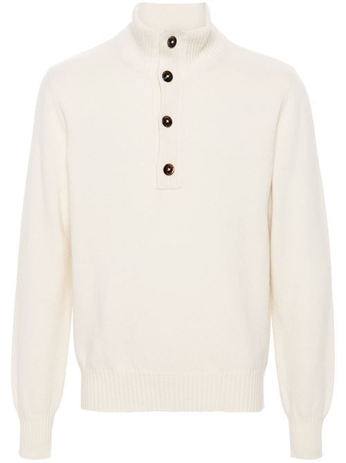 Knitwear with buttons on the collar TOM FORD | KTL004YMW047F24AW004